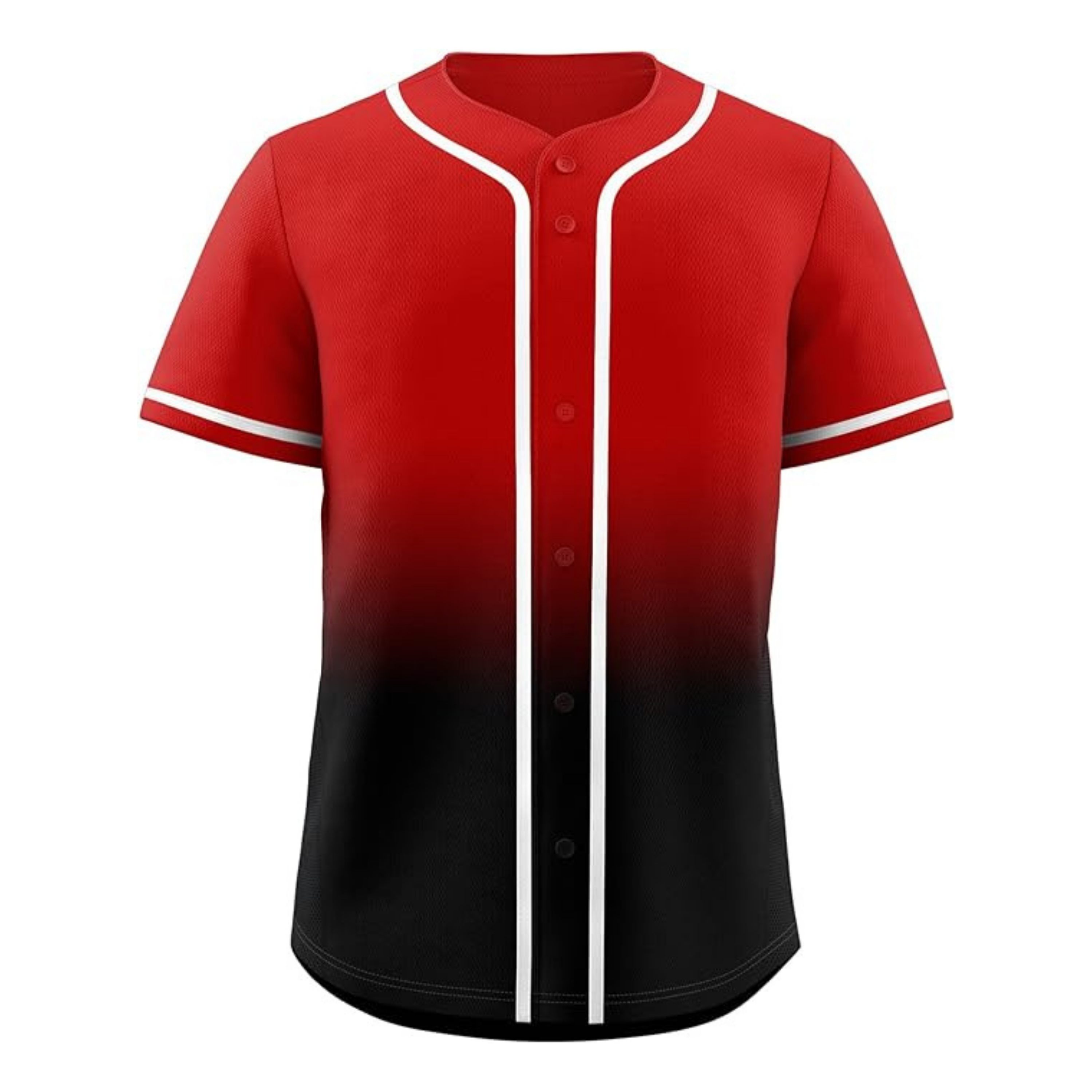 Baseball jersey black and red best sale